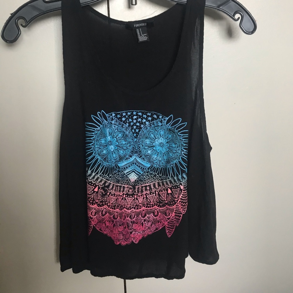 Forever 21 Black Owl Festival Tank